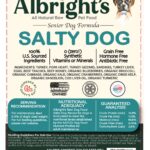 Albright’s Salty Dog Recipe for Senior Dogs, Complete & Balanced