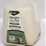 Albrights Raw Goat Milk